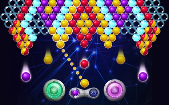 Bubble Heroes Galaxy android App screenshot 2